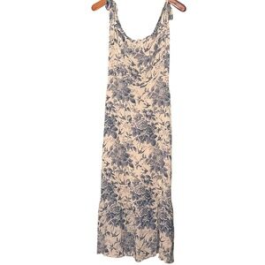 Reformation Blue Floral Maxi Dress